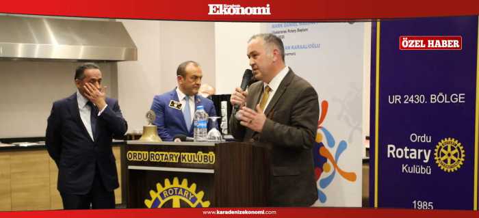 Rotary’den Karadeniz Ekonomi’ye ödül