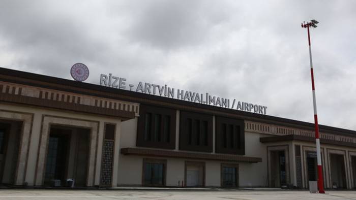 Rize-Artvin Havalimanı'nın tüm altyapı imalatlarını tamamlandı