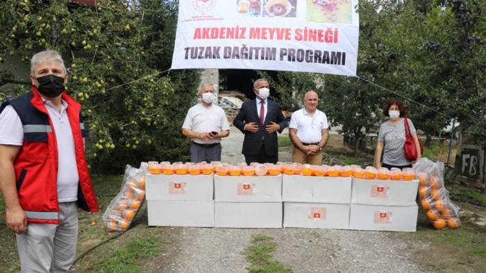 Samsun Büyükşehir’den meyve üreticilerine destek