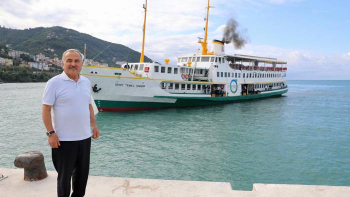 Şehit Temel Şimşir gemisi Ordu turizmine kazandırıldı