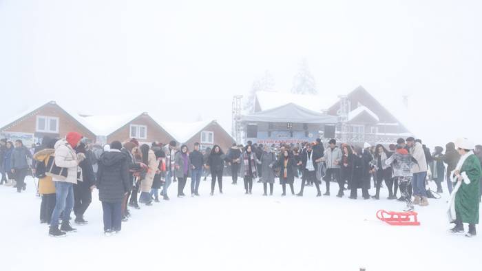 Geleneksel Kızak Türkiye Şampiyonası ve Artvin Kar Festivali yapıldı