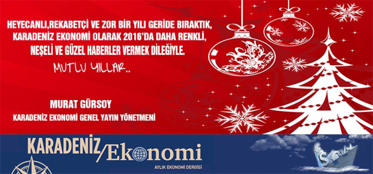 Karadeniz Ekonomi'den Yeni Yıl Mesajı..