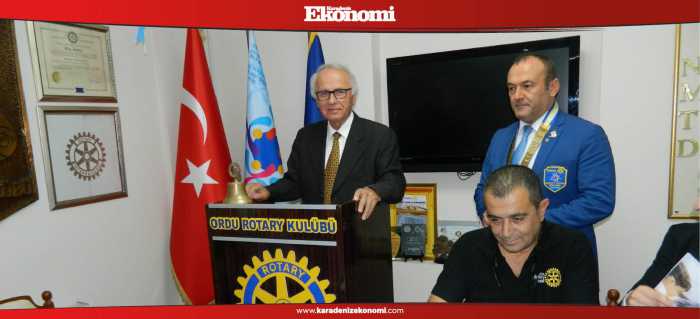 Topçuoğlu, Rotary’nin konuğu oldu