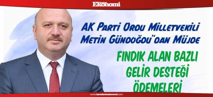 Fındık üreticilerine müjde