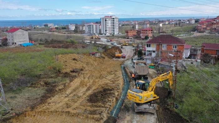 Ordu Şehir Hastanesi için yol yapımı başlatıldı