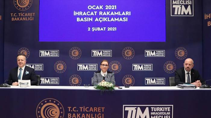 2021 yılı ocak ayı ihracat rakamları açıklandı