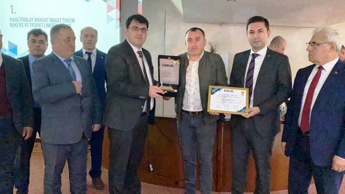 2021 yılı Artvin İhracatın Yıldızları Ödül Töreni Kemalpaşa’da gerçekleştirildi