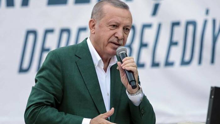 Cumhurbaşkanı Erdoğan : “73,5 milyon lira ödenek gönderildi