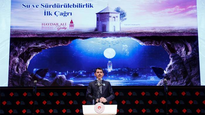 Bakan Kurum: Türkiye tatlı su kaynakları bakımından 'su stresi' yaşayan ülkeler arasında