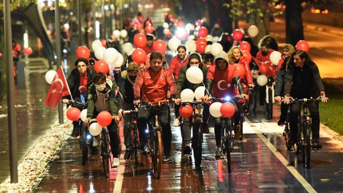 Altınordu’da Pedallar Cumhuriyet İçin Çevrildi