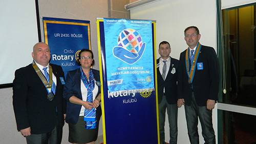 Ordu Rotary’de Devir Teslim Yapıldı