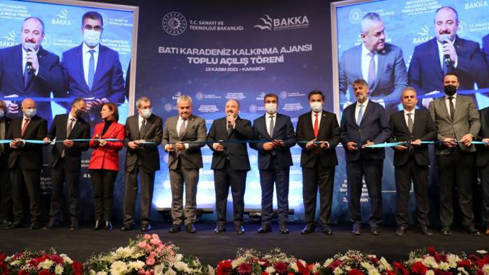 Karabük'te 9 projenin açılış töreni gerçekleştirildi