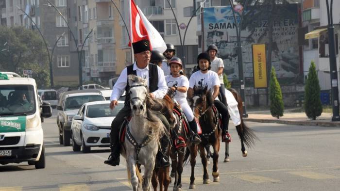 Bulancak’ta ‘Atlı Cumhuriyet Yürüyüşü’