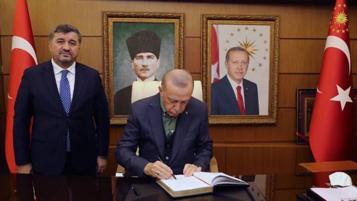 Başkan Şenlikoğlu’ndan Erdoğan’a dosya