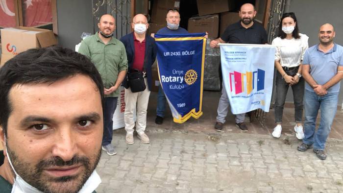 Ünye Rotary Kulübü’nden eğitime destek