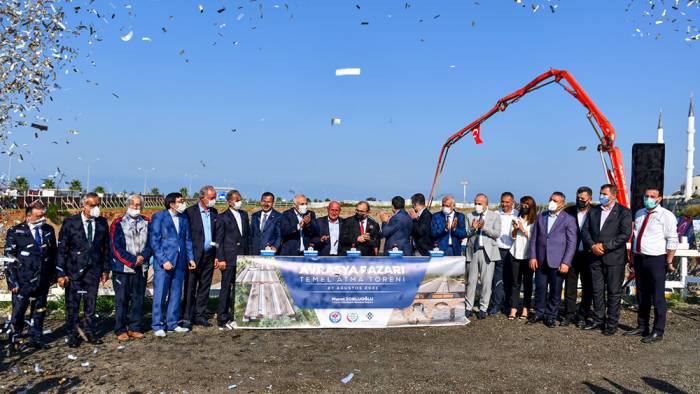 Tarihi Avrasya Pazarı’nın temeli törenle atıldı