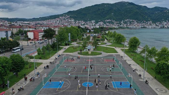 Ordu Büyükşehir’den 16 ilçeye yeni spor sahası