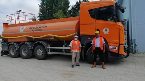 Samsun’dan Manavgat’a