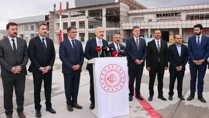 Bakan Karaismailoğlu: Tokat Havalimanı'nın altyapı işlerini bitirdik