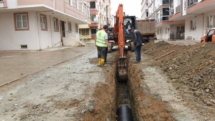 Altınordu Belediyesi’nin altyapı yatırımları tüm hızıyla devam ediyor
