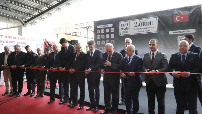 2. Ordu Tarım, Hayvancılık ve Fındık Fuarı Fatsa’da Açıldı