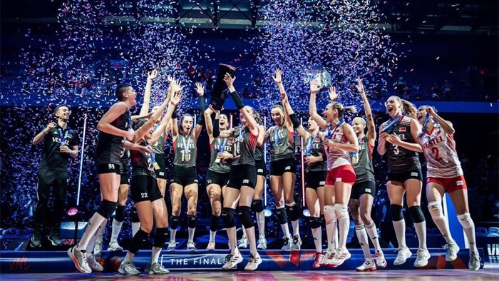 A Milli Kadın Voleybol Takımımız Avrupa şampiyonu oldu!