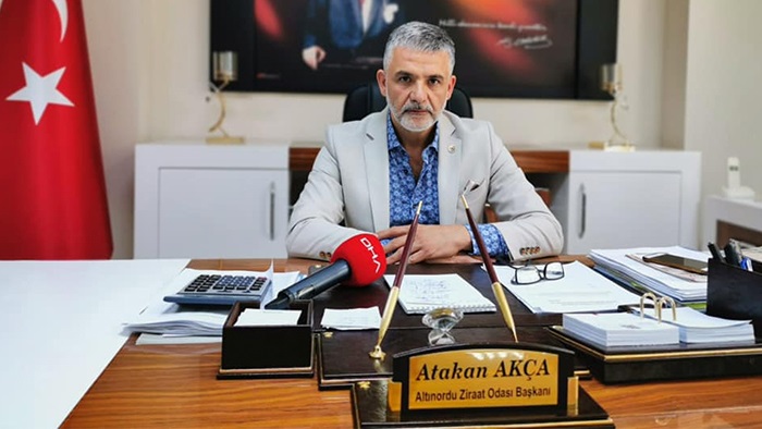 Altınordu Ziraat Odası Başkanı Atakan Akça’dan ekonomi bakanına çağrı