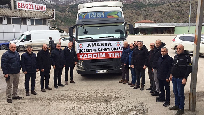 Amasya TSO depremzedelerin yanında!