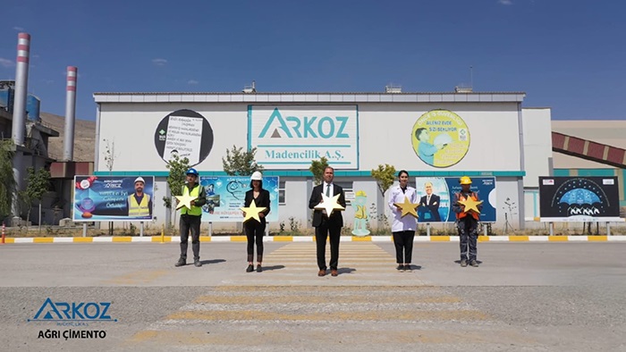 Arkoz Ağrı Çimento Fabrikası’na Uluslararası İş Güvenliği Ödülü