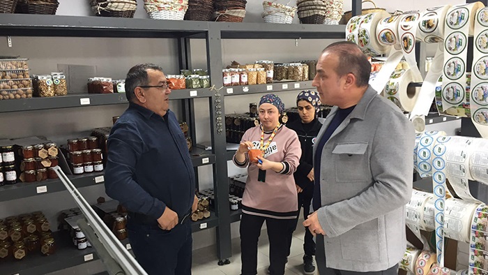 Başkan Kırlangıç'tan Amesia Gıda'ya Ziyaret