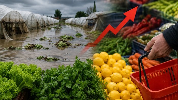 Çarşamba’daki Yağış Markete Zam Olarak Döndü
