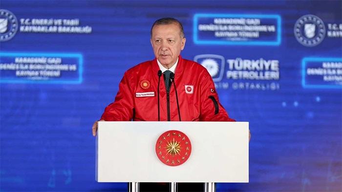Cumhurbaşkanı Erdoğan: 2023'ün ilk çeyreğinde doğalgazı sistemimize aktaracağız