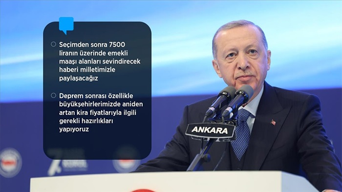 Cumhurbaşkanı Erdoğan: Memurlarımızı enflasyona ezdirmeme sözümüzü yine tutacağız