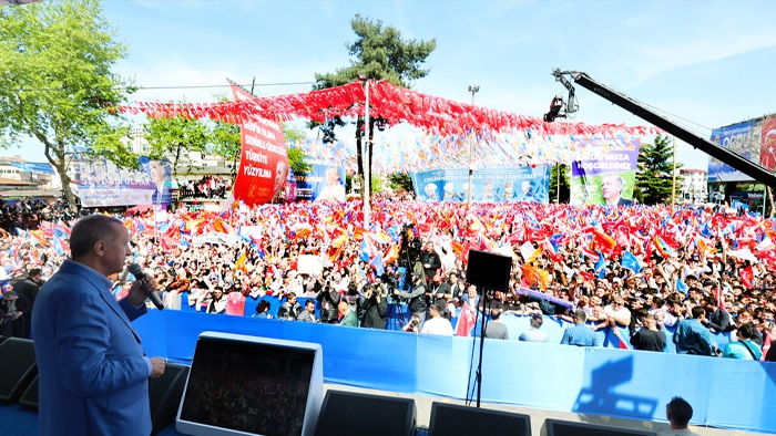 Cumhurbaşkanı Erdoğan  Ordu'da düzenlenen mitingde konuştu