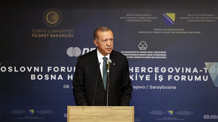 Erdoğan: Bosna Hersek ile ticaret hacmimiz yüzde 15 oranında arttı