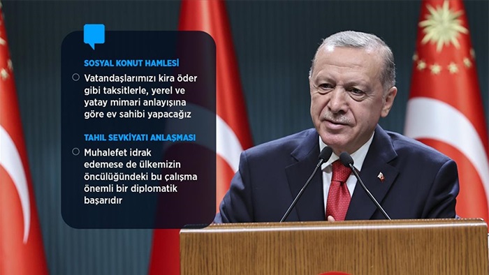 Erdoğan, Cumhuriyet tarihinin en büyük sosyal konut hamlesini duyurdu