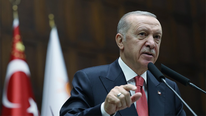 Erdoğan: İsrail'e kapsamlı bir silah ambargosu uygulanmalı