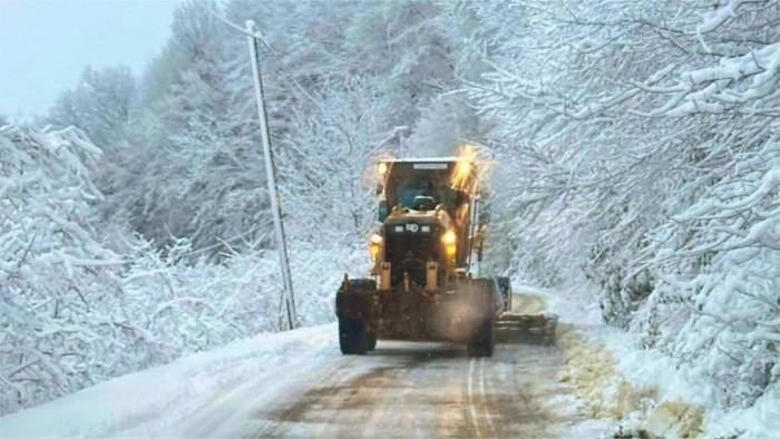 Giresun'da kar mücadelesi: Ekipler teyakkuzda!