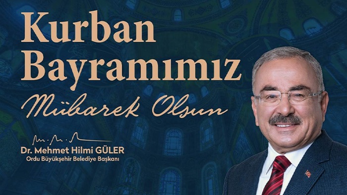 Güler: Bir bayrama daha kavuşmanın mutluluğu içerisindeyiz