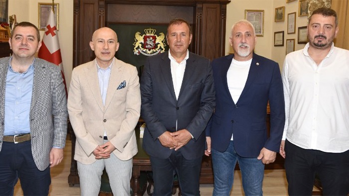 Gürcistan Başkonsolosu Japaridze ile iş birliği konuları görüşüldü