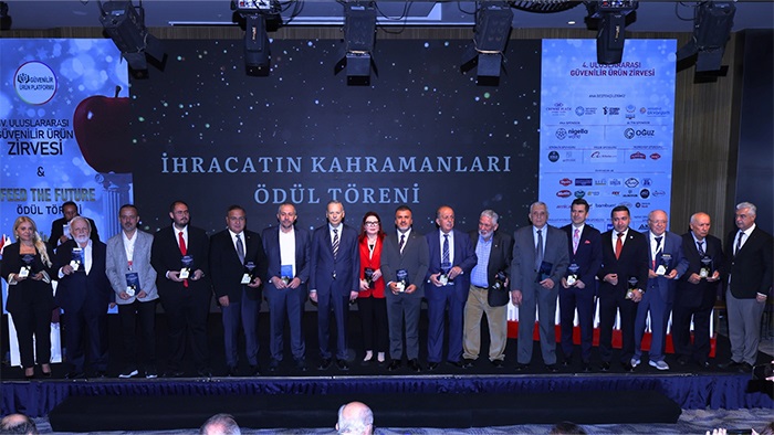 Her şey ihracat için dediler ihracatın kahramanlarına ödül verdiler