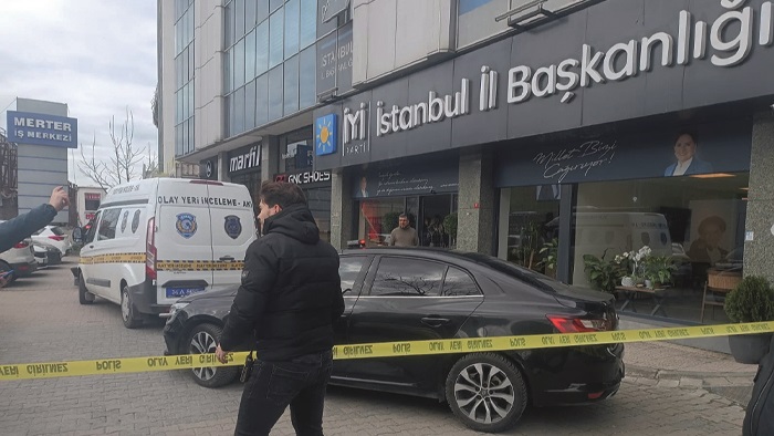 İYİ Parti İstanbul İl Başkanlığı'na silahlı saldırı