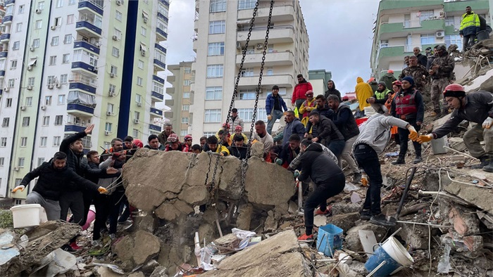 Kahramanmaraş depremi üçüncü gününde