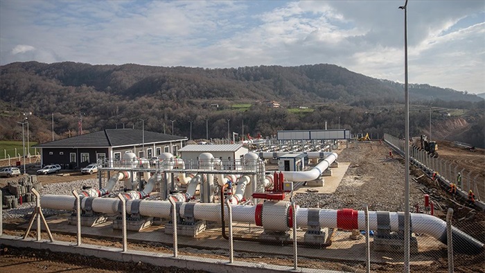 Karadeniz gazını aktaracak ölçüm istasyonu ve kara boru hattı tamamlandı