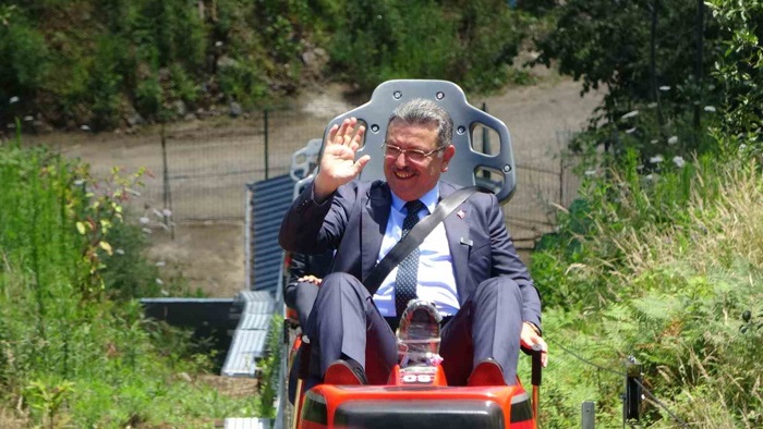  Karadeniz'in En Uzun Dağ Kızağı Açıldı