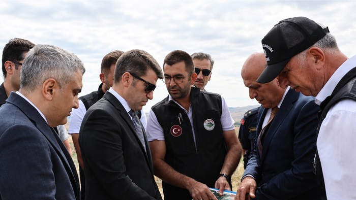 Merzifon’da 605 Hektarlık Arazi Suya Kavuşuyor