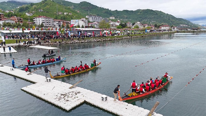 Ordu’da 2. Kez Düzenlenen Dragon Yarışları Nefes Kesti