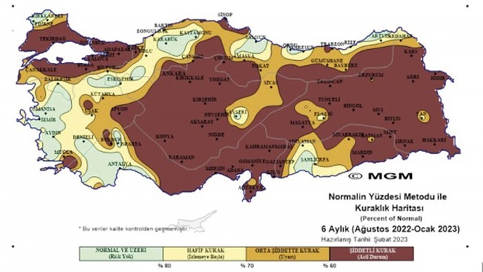 Ordu’yu ilk kez kahverengi gördük!