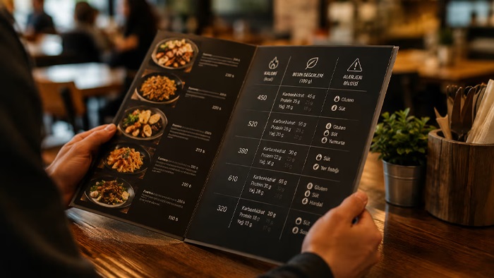 Restoran menülerinde yeni dönem: Kalori bilgisi zorunlu oldu