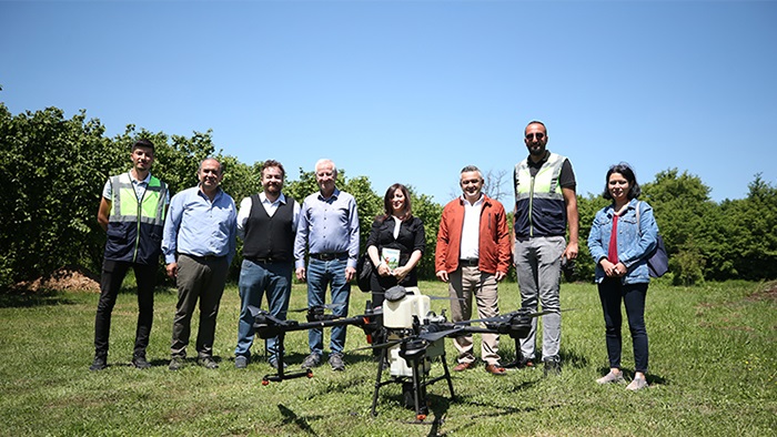 Sakarya'da fındık üreticileri ZİHA ile maliyet ve zamandan tasarruf edecek